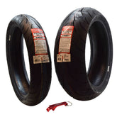 Kenda KM1 Sport Touring Front and Rear Motorcyle Tires 110/70ZR17 and Rear 190/50ZR17